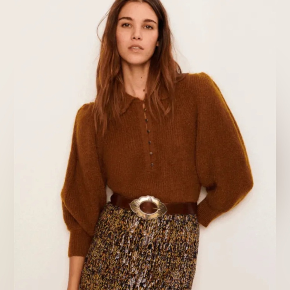 ba&sh wool and mohair blend sweater